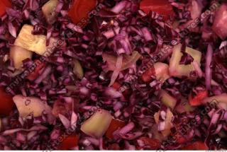 Photo Texture of Vegetables Salad 0002